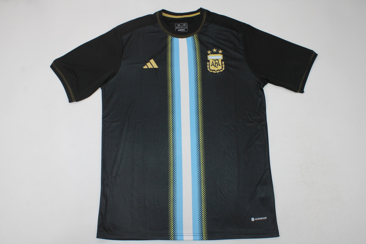 AAA Quality Argentina 23/24 Special Black/Blue Jersey